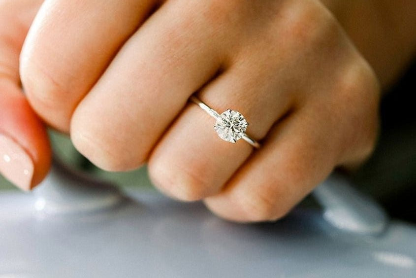 Which solitaire ring should I pick as an anniversary gift?